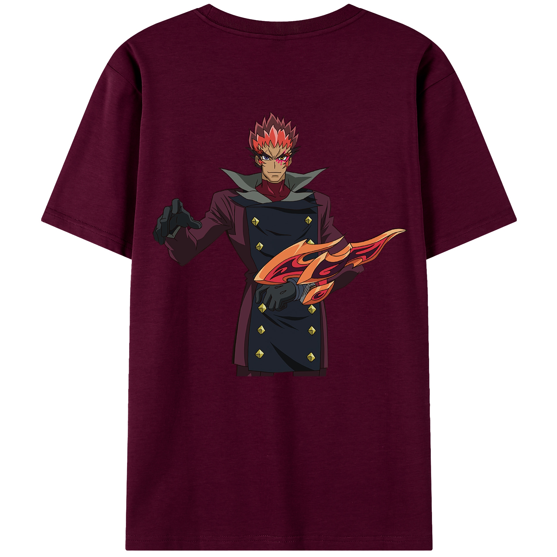 （画像用） 遊☆戯☆王 Yu-Gi-Oh! レディース半袖Tシャツ(バックプリント)